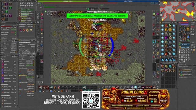[+18] RubinOT 👑 !coins |  !metafarm | EK 1200 + Full SET e TIER!